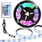 Led Strip Lights 10Ft RGB Color Changing Led Light Strip with Remote for Bedr...