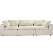 [James Lane] Cloud Duxton Bone Modular Sofa - 3 Piece