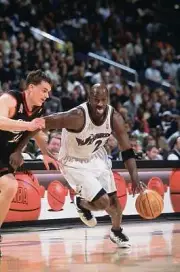 Washington Wizards Michael Jordan vs Philadelphia 76ers Matt Harpr- Old Photo