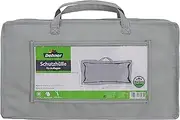Dehner Cover for Cushions or Cushions, 125 x 50 x 32 cm, Polyester, Grey