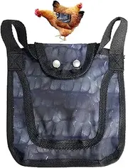 Rissunkv Chicken Aprons for Hens - Adjustable Strap Chicken Saddle | Breathable Full Coverage Feather Protection Poultry Accessories for Outdoor Coop Backyard Farming Feather Regrowth