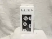 Rae Dunn Shower Curtain Hooks “CLEAN.” Set Of 12, White With Black Letters. NIB