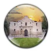 The Alamo Paperweight in Gift Box, 3 Inch Crystal Dome, Perfect for House