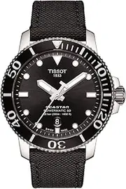 [Tissot] Seastar 1000 Automatic Black Dial Men's Watch T120.407.17.051.00, Black, Size 43, Modern