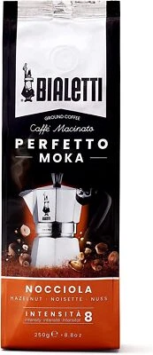Bialetti - Perfetto Moka Nocciola: Medium Roasting Ground Coffee, Hazelnut