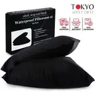 Waterproof Pillowcase Set of Two for Nuru Massage Pillow Protector 48cm x 73cm