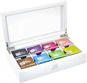Tea Tonic Wooden Luxury Tea Chest with 56 Teabags