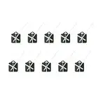 10Pcs DIY Silent Clock Movement Spindle Hands Quartz Movement Wall Clock1492