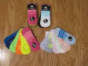 Adidas Girls Superlite Super No Show Sneaker Socks HUGE LOT ~~24 PAIRS~~
