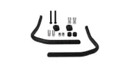 SW-Motech Handguard mounting kit - Black. For hollow handlebars. 22mm to 1 inch.