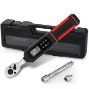 Digital Torque Wrench 3/8" Drive (0.66-44.29Ft.Lb/0.9-60N.m), ±1% Accuracy