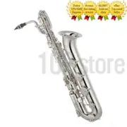 Yamaha YBS-62S Professional Baritone Saxophone Genuine Silver w/Case, Warranty