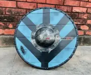 Legartha Shieldmaiden Viking Shield Authentic Battle worn 24" Shield decorative