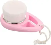 SAFIGLE Silicone Face Brush Double-sided Facial Scrubber Manual Cleansing Brush for Deep Pore Cleaning