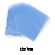 100pcs Heat Shrink Wrap Bags For Soaps Bath Bombs DIY Soft Transparent Wrap