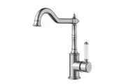 Clasico Sink Mixer Ceramic Handle in Brushed Nickel