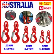 12mm 8mm 6mm Hammerlock +Eye Sling Hook Chain Caravan Trailer Connector Extender