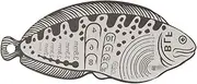 VOANZO 1 x Practical Fly Fishing Measuring Tool Easy to Read Hook Scale
