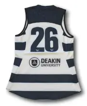 2019 Geelong Cats AFLW Player Issue Home Football Jumper Guernsey Size M /12