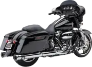 Cobra Race Pro 4" Slip-On Mufflers Chome 6216