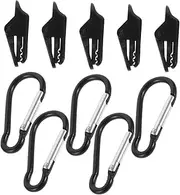 GANAZONO 1Set Durable Windproof Tent Alligator Clips for Easy Outdoor Setup Car Camping Tarp Clamps Convenient Carabiner Attachments Clips