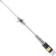 Richer-R Mobile Radio Antenna, Tram 1180 Amateur Dual-Band NMO 38 Inch Antenna VHF 144-148 and UHF 144/430MHz for Mobile Radios