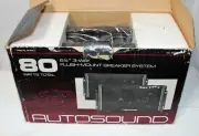 NEW Realistic Flush 6 by 9 Mount AUTOSOUND Speaker 12-1711 80 Watt 3 Way System