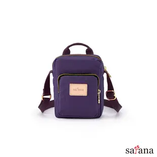 【satana】Soldier 放假趣迷你斜背包-紫色(SOS2150-204) | 斜背包 輕量包 背包 包包 肩背包