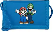 [Undercover] Super Mario Wallet Kids Boys Girls Teens Teens Wallet Purse Fan Neck Pouch 8x13cm Money Ticket Safe Travel Nice Gift, red, 8 X 13 Centimeter, Neck Pouch