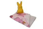 Easter Bunny Set Blanket & Plush Bunny Toy (YELLOW)