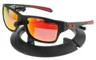 Oakley Sunglasses Scuderi Ferrari Jupiter Carbon w/Ruby Irdium Polar OO9220-06