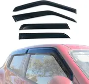 AUSGO Weathershields Compatible with Nissan Juke F15 Series 2013-2020, Weather Shields Window Visors Wind Deflectors Sun Rain Guard 4PCS Set