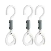 Pcs Multi Purpose Mommy Bag Hanger 360 Degree Rotating Pram ​Shopping Hooks