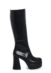 [Sugar Thrillz] Flirty Flair Go Go Boots - Black