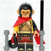 LEGO® Monkie Kid Evil Macaque Minifigure Gold & Dark Red Armour 80024 mk029