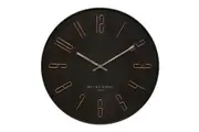 BARCELONA Charcoal 60cm Silent Wall Clock by One Six Eight London