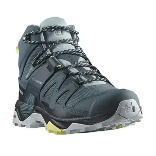 Salomon 法國 X Ultra 4 Mid 女款中筒登山鞋 Gore-tex 防水登山鞋 一般楦頭