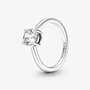 *BRAND NEW* Pandora Timeless Sterling Silver Sparkling Solitaire Ring 190052C01