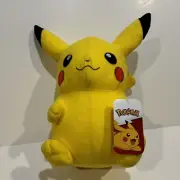 Pokemon Pikachu Plush Stuffed Toy Kids Large 13" Authentic NWT