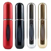 4 x Refillable Perfume Atomiser 5ml Spray Pump Bottles Ideal for Travel