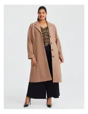[Taking Shape] Kala Belted Coat in Cream