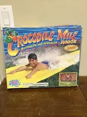 VTG Crocodile Mile Junior Water slide And Sprinkler 1990’s NOS NIB FACT SEALED!!