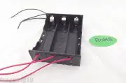 1pcs Hold Three 3 X Li-ion 18650 Battery Holder Case DIY With 6 Leads Wire DIY
