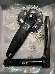 SRAM GX Eagle Fat Bike Crankset 170mm 12-Speed 30t DUB Spindle Interface (Lunar)