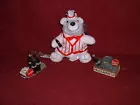 2002 Issue SET of TWO (2) COCA-COLA "Mini Serving TRAY"/ "SIGN"Holiday ORNAMENTS
