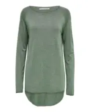 Only Amelia LS Pullover Sweater Dark Green Women Knitwear