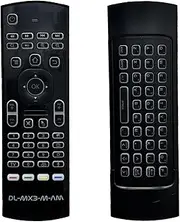 MX3 BT1 Mini Wireless Keyboard & Multifunctional Remote Controller with Backlight – Air Mouse for Smart TVs, Android TV Boxes, Mini-PCs, and HTPCs – Easy Navigation and Better Control