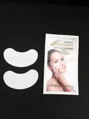 Alluring Under Gel Eye Patches Pads Lint free x50 Eyelash Extensions (banana)