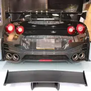 CARBON Rear Trunk Spoiler Racing Sport Wing for Nissan R35 GT-R GTR 2009-21 (for: Nissan)