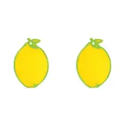 2PK Dexas Cut & Serve Silicone 24x34cm Cutting Board - Lemon